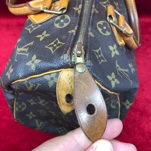 Authentic Louis Vuitton tote bag speedy 30 - Picture 12 of 16
